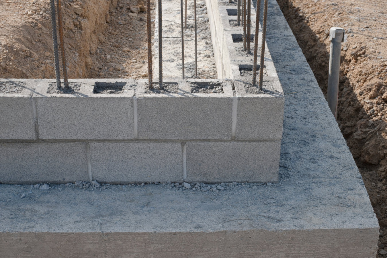 Foundation installation in Bryan, TX